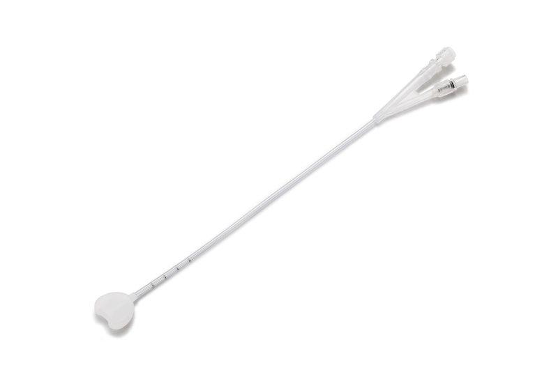 Disposable Balloon Uterine Stent with double lumen