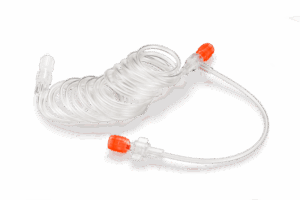 High-Pressure Contrast Injection Extension Tube T-tube